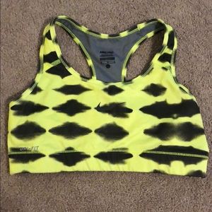 Neon Nike SportsBra